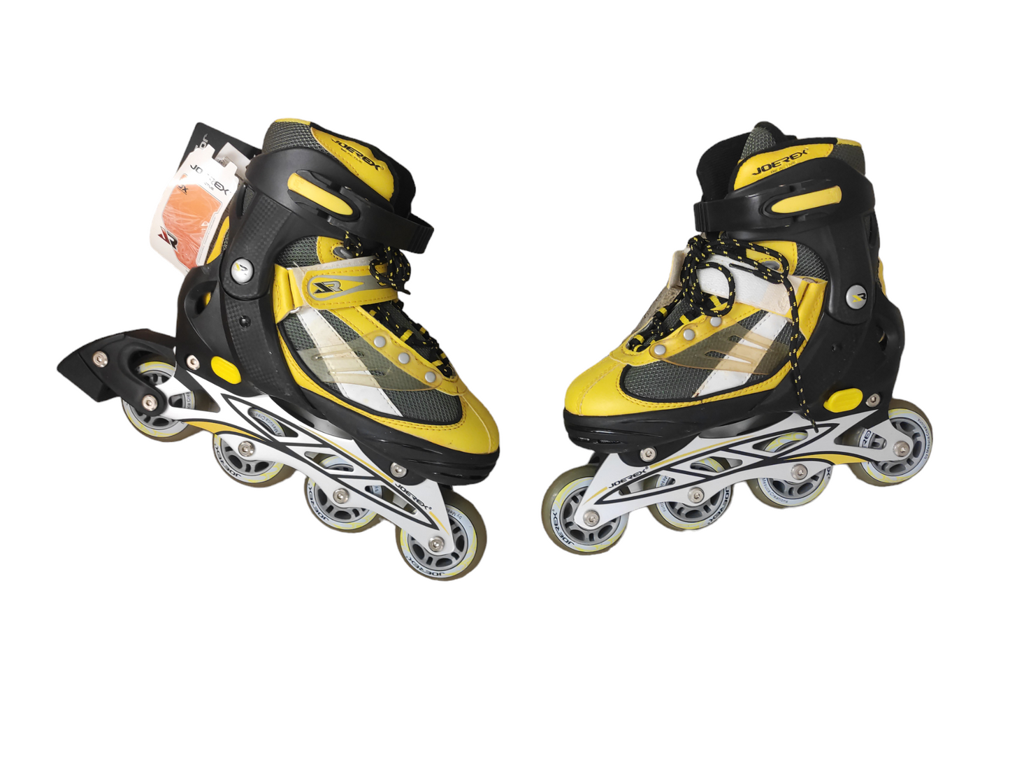 Inline Skates  schwarz gelb Gr. 35-38 neu